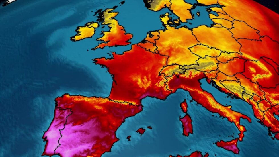 Cambio climático causa fuerte e histórica ola de calor en Europa con