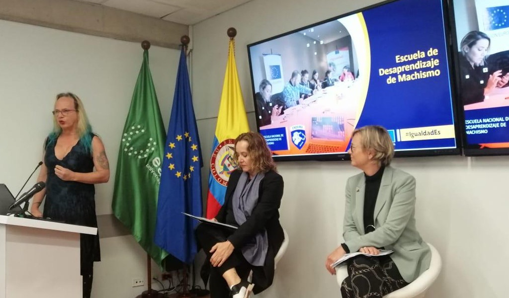 La Unión Europea presentó en Colombia la Escuela Nacional de Desaprendizaje de Machismo ENDEMA