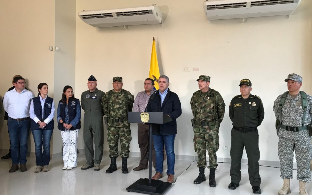 Duque anuncia nueva Fuerza de Despliegue Rápido en el Cauca