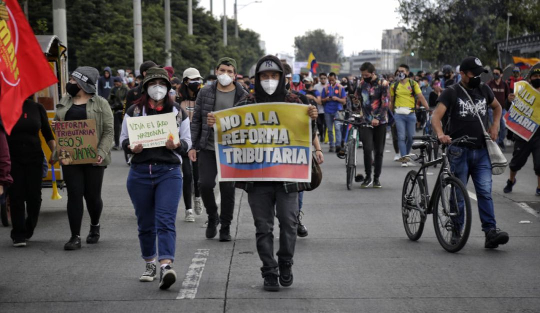 Aglomeraciones que se presentaron en las protestas podrían aumentar contagios