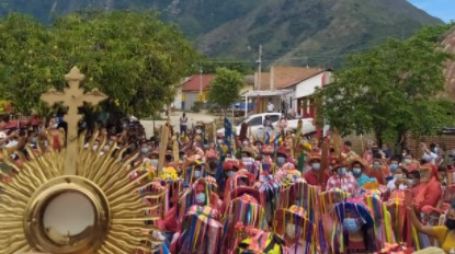 En Atánquez se avivó la celebración del Corpus Cristhi