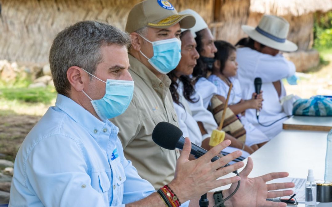 Con 700.000 árboles, Minambiente e indígenas arhuacos aportarán a la restauración en la Sierra Nevada de Santa Marta