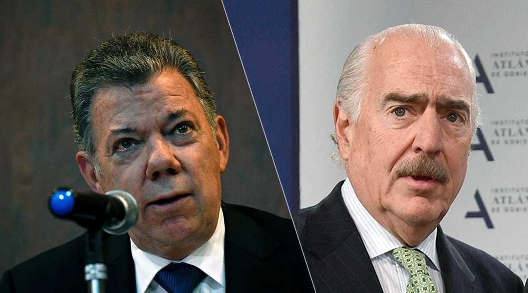Duros dardos entre los expresidentes Juan Manuel Santos y Andrés Pastrana calientan el ambiente político