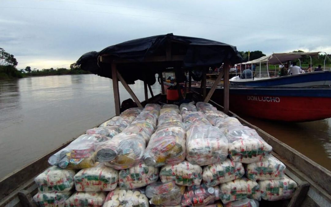 Más 50.000 ayudas fueron entregadas en Chocó para población afectada por temporada de lluvias y desplazamiento