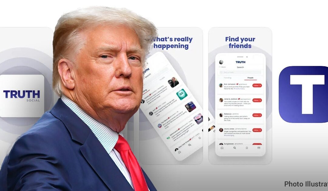 Truth Social: Mientras sigue vetado en Twitter, Donald Trump estrena su red social