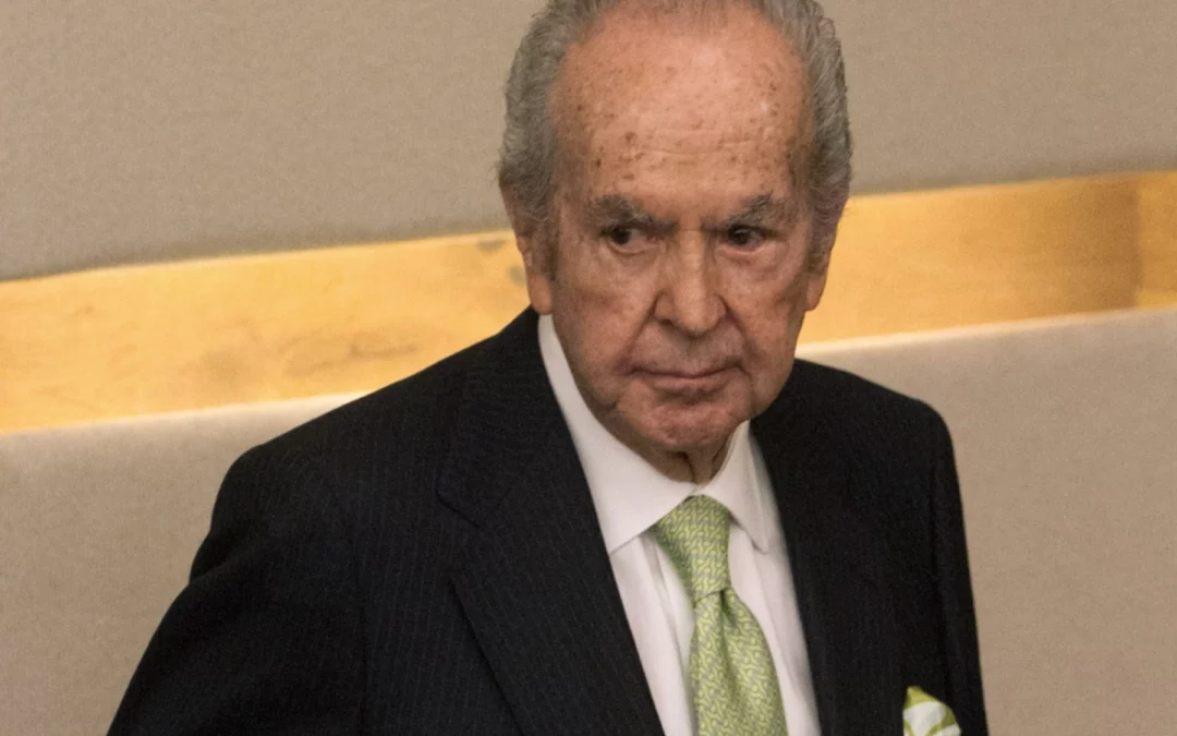 A los 90 años muere el cuarto hombre más rico de Mexico