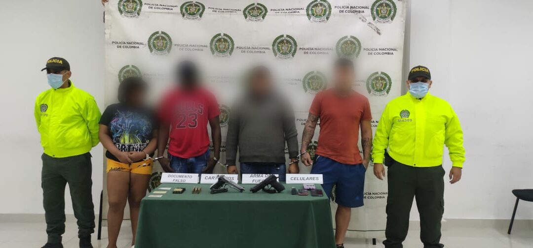 Policía captura autores intelectuales de atentado con granada a patrulla el pasado 28 de Enero