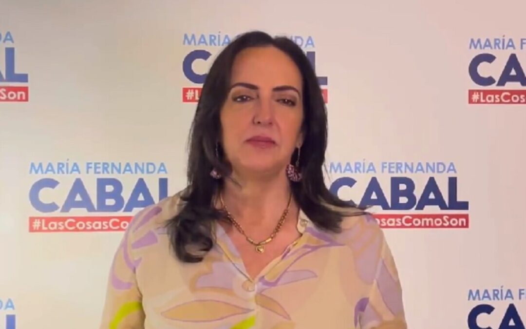 María Fernanda Cabal se declaró en oposición a Gustavo Petro: estos son los motivos de su decisión
