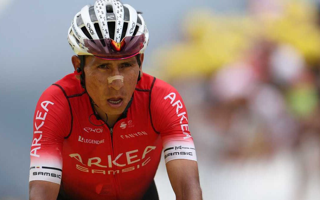 Por tomar medicamento prohibido para el dolor, la UCI le quitó a Nairo Quintana su sexto lugar del Tour de Francia 2022