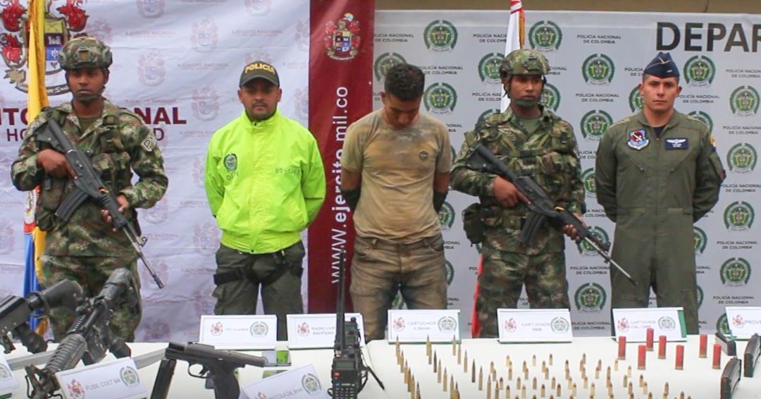 El Ejército Nacional captura a temido cabecilla del GAO Clan del Golfo en Betulia, Antioquia