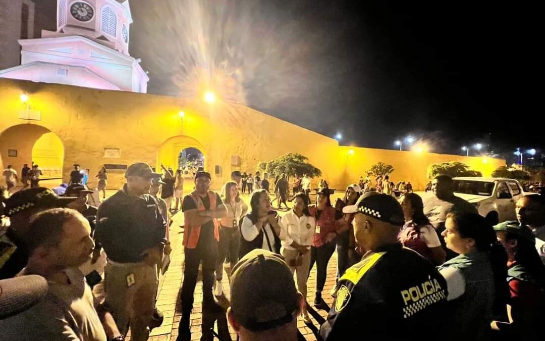 Operativos de seguridad en el Centro Histórico de Cartagena empiezan a dar resultados