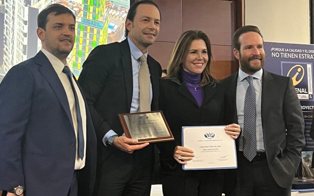 Excelencia del Grupo Empresarial Oikos fue reconocida en los Premios Fiabci 2022