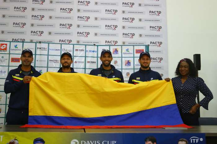 Colombia, una sola bandera para los qualifiers de la Copa Davis