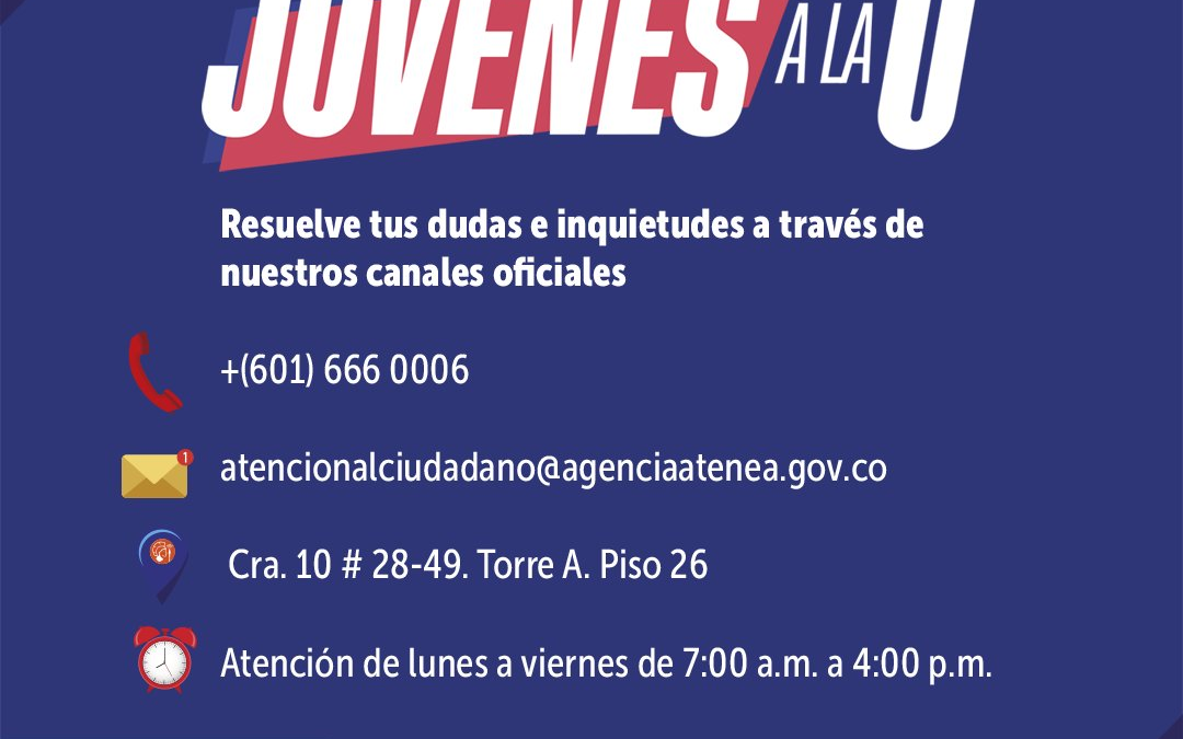 ¿Cómo saber si eres uno de los elegidos del programa #JóvenesALaU? Para resolver las dudas consulta los canales oficiales