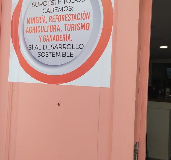 Habitantes de Jericó marchan de forma pacifica hacia Bogotá para solicitarle al gobierno de Gustavo Petro que les permita continuar con la explotación minera.