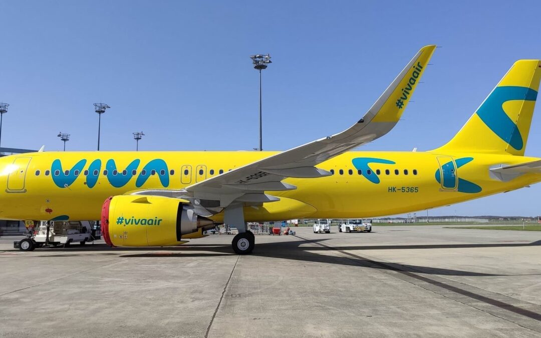 Mañana dejarán de operar cinco aviones más de Viva Air