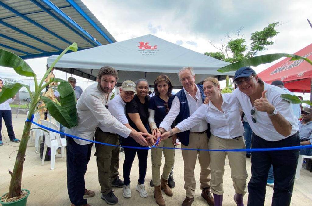 En Chocó, se inauguró la planta de transformación agroindustrial de plátano