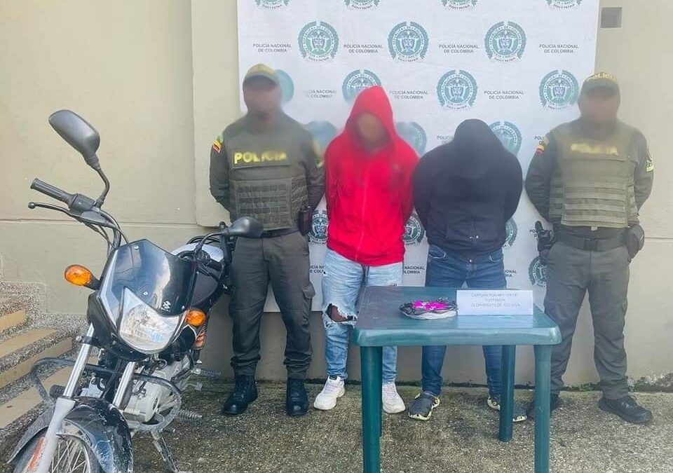 Policía nacional adelantó operaciones para capturar a sujetos que delinquen en el departamento del Chocó