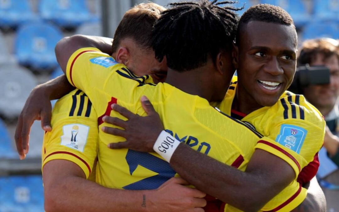 Colombia se llevo el triunfo contra Eslovaquia con un marcador de 5-1