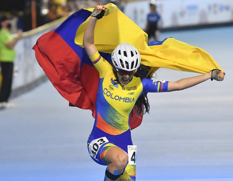 Triunfo mundial a la selección colombiana de patinaje en velocidad por su vigésimo título