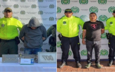 Capturan dos extraditables por narcotráfico en Rionegro y Villeta
