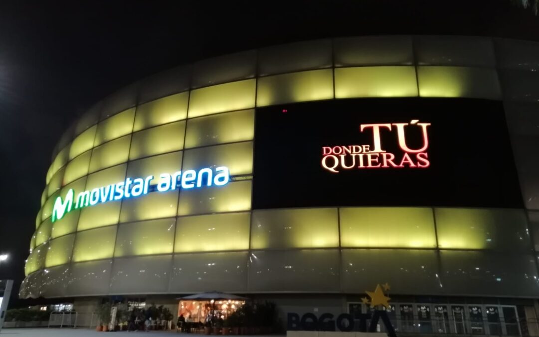 Movistar Arena sorprendió con una activación de marca de la película colombiana «Donde Tú Quieras»