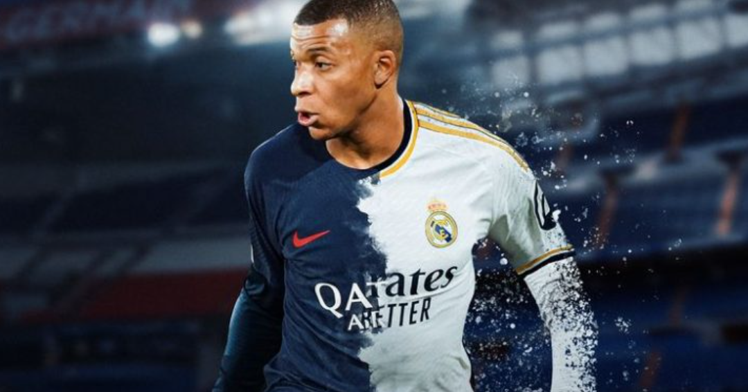 Mbappé se une al equipo blanco, saluda al Real Madrid