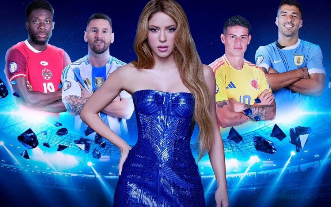Shakira encenderá la final de la Copa América USA 2024