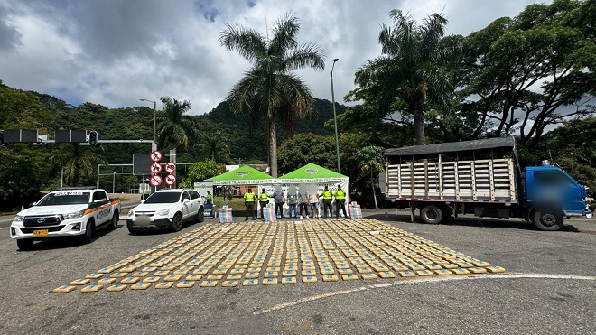 Captura de cuatro personas e incautación de 700 Kilogramos de Marihuana en la Vía al Llano