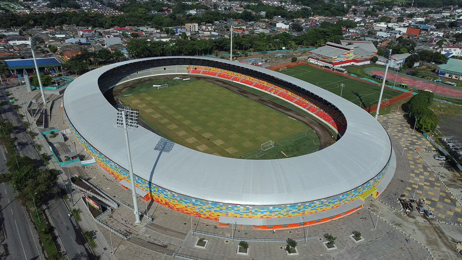 El estadio 'Bello Horizonte Rey Pelé' de Villavicencio, sede de LLANEROS F.C