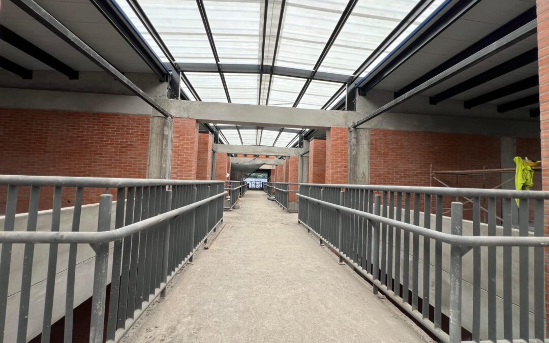 Avanza la construcción del colegio COLPER en Acacías con un 38.7% de ejecución