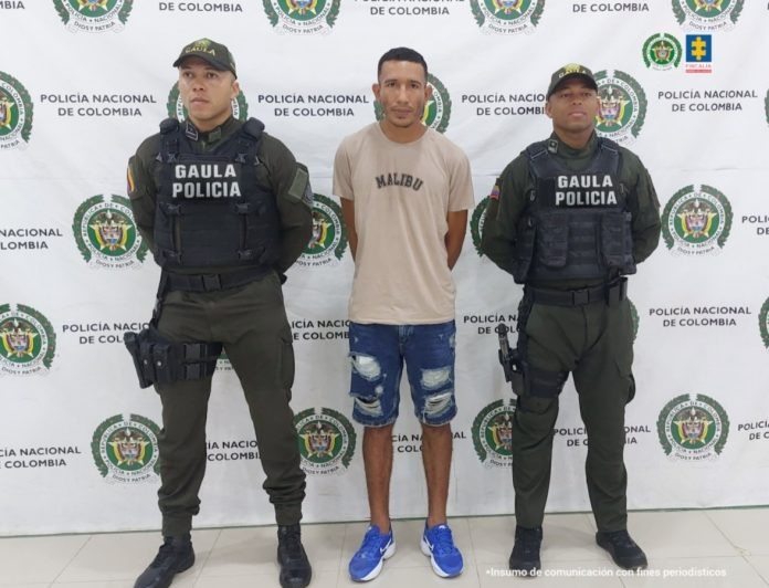 Presunto extorsionista cae en flagrancia en Montería tras 16 meses de amenazas y abuso a su expareja