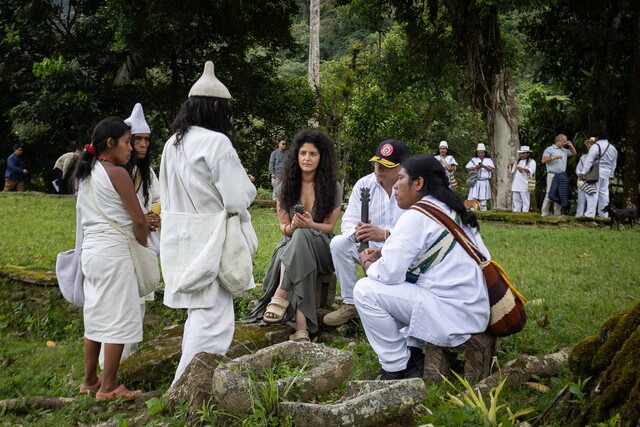 Petro visitó Ciudad Perdida en los 500 años de Santa Marta y exaltó legado indígena