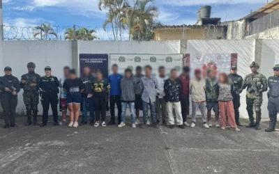 Catorce capturados en Líbano por caso de microtráfico